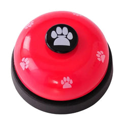 Interactive Dog Training Bells Puppy Feeding Call Bell Cat Meal Bell Child Hand Training Toy Pet Button for Dogs Cats And Kids