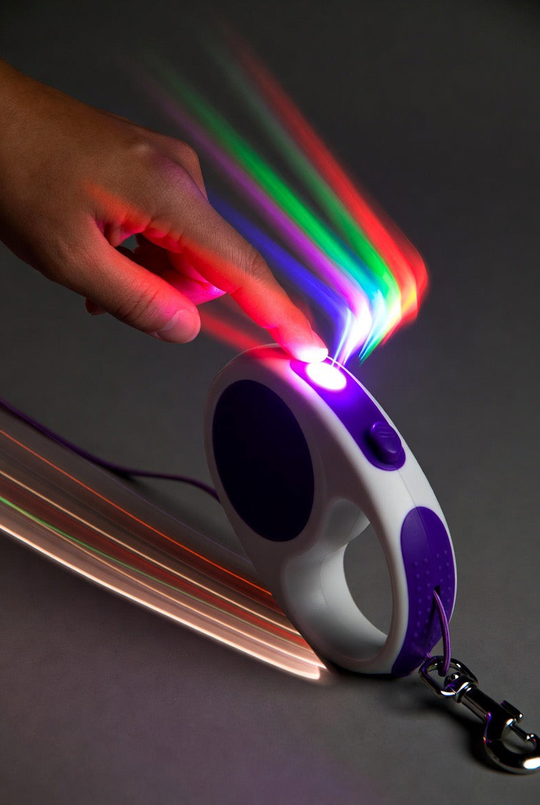 Automatic Retractable Lighting Dog Leash