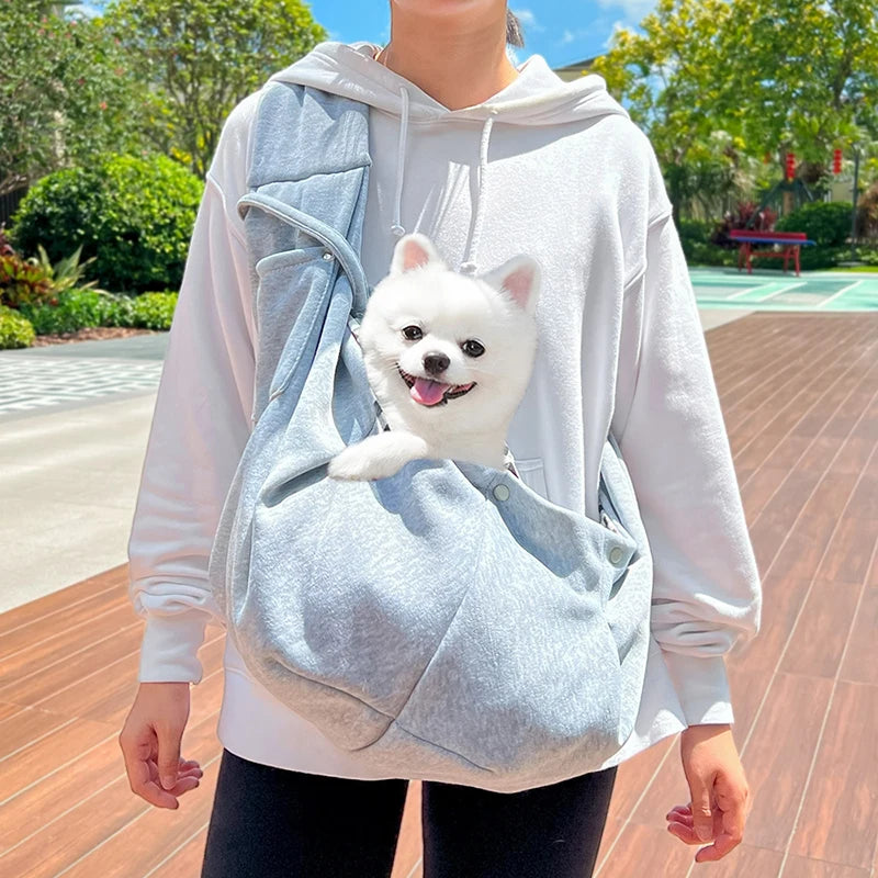 Outdoor Pet Carrier Bag Portable Shoulder Bag Cat Walking Bag  For Small Dog Cats within 7.5kg Pet Supplies Travel and Hiking