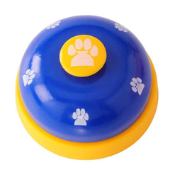 Interactive dog feeding training bell anti slip base easy to press hand training toys for dogs cats and children's pets button
