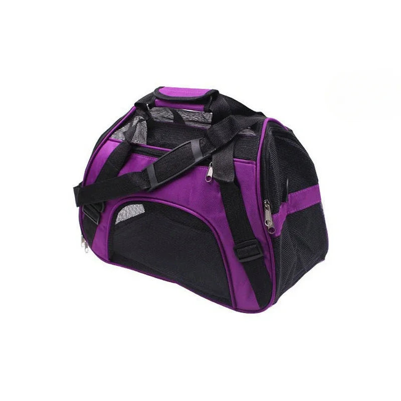 Cat Bags Portable Dog Carrier Bag Mesh Breathable Carrier Bags for Small Dogs Foldable Cats Handbag Travel Pet Bag Transport Bag
