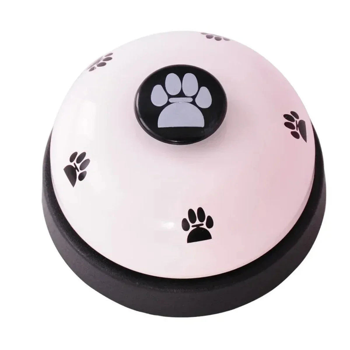 Interactive dog feeding training bell anti slip base easy to press hand training toys for dogs cats and children's pets button