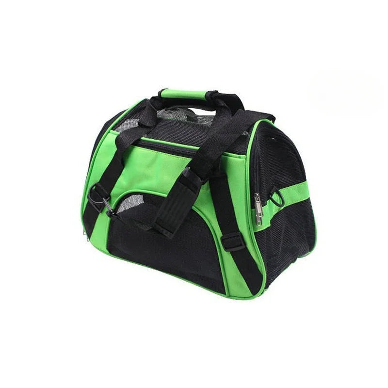Cat Bags Portable Dog Carrier Bag Mesh Breathable Carrier Bags for Small Dogs Foldable Cats Handbag Travel Pet Bag Transport Bag